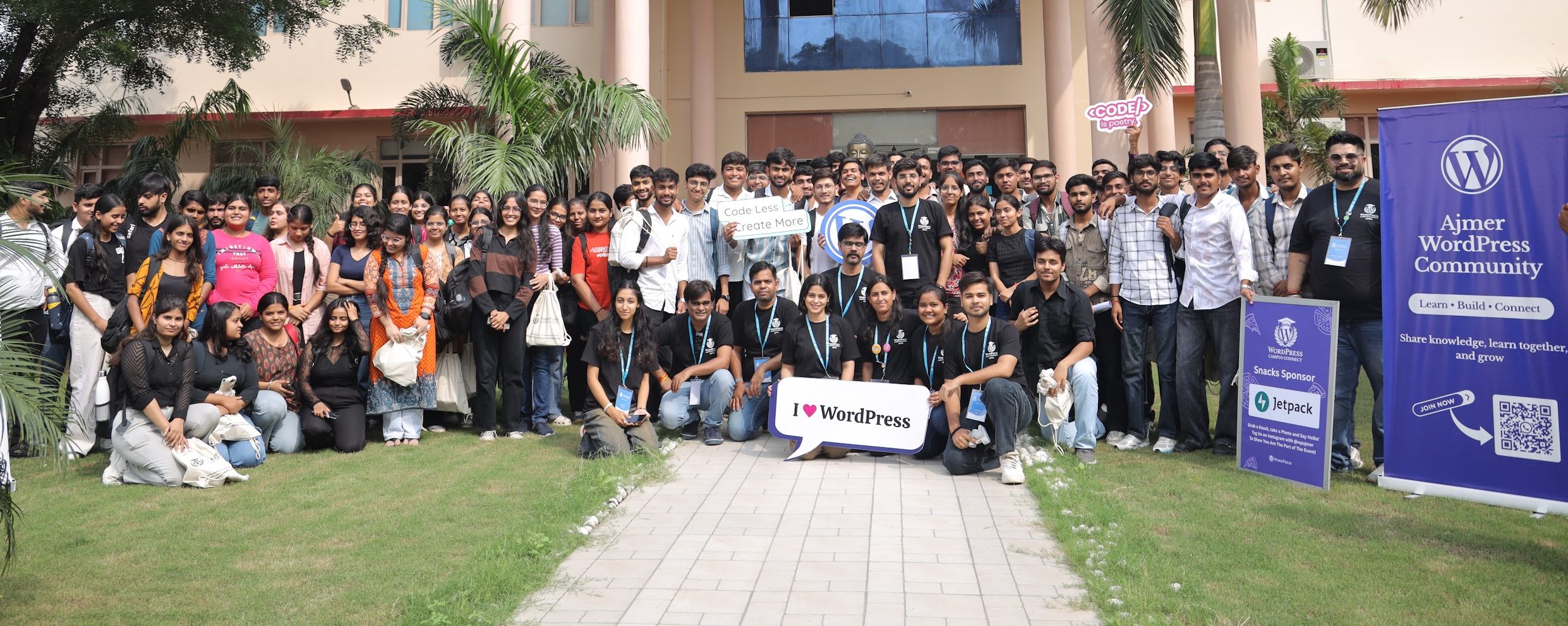 WordPress Campus Connect gathering in Ajmer